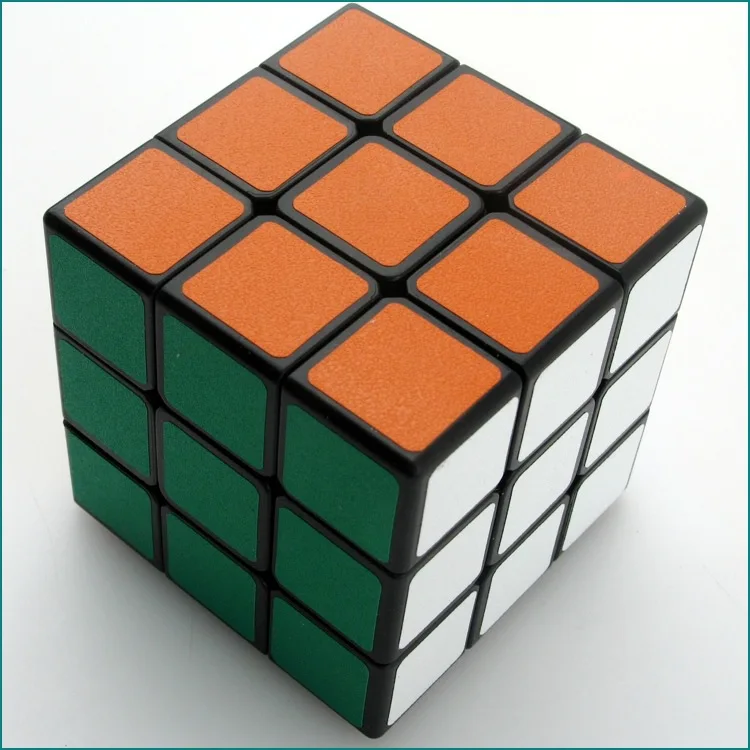 SHENGSHOU SUJIE 3x3x3 куб 3x3 Кубик Рубика для профессионалов 5,6 см черная наклейка головоломка на скорость игрушки для детей подарок куб