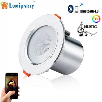 

2PCS LED Color Changing Bluetooth Ceiling Light Lamp Bluetooth 4.0 Music Ceiling Lights Smart Creative Decorative