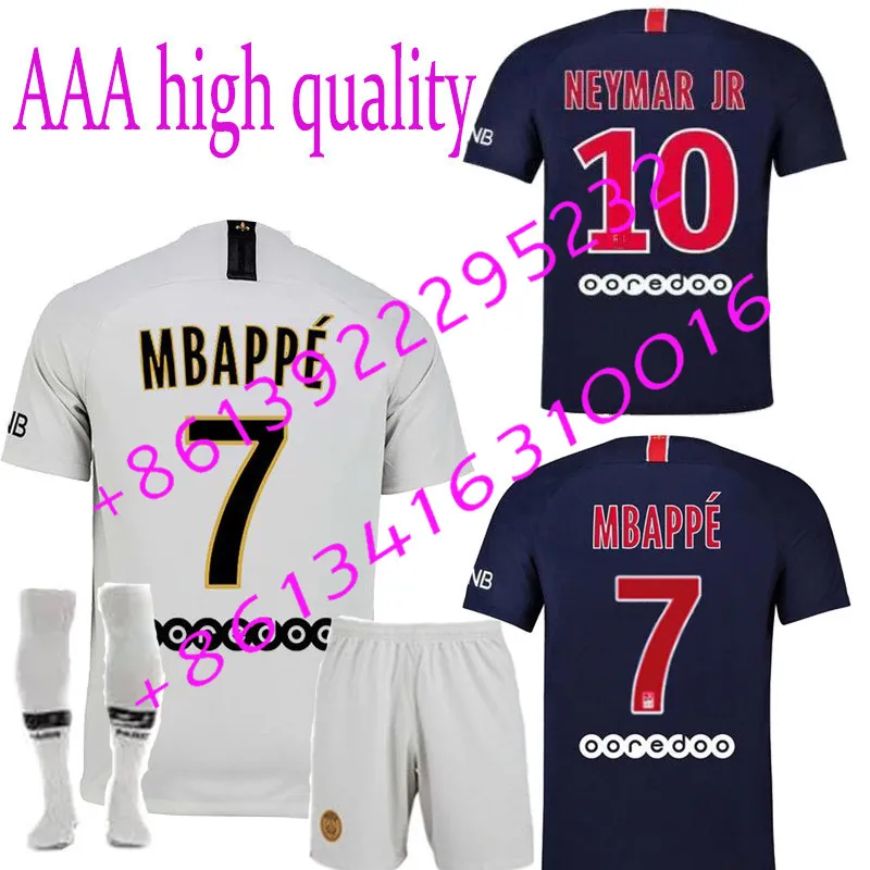 Новый 2018 2019 PSG Adlut комплект костюм Футбол Трикотажные camisetas рубашка survetement человек
