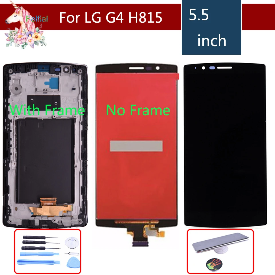 Display For LG G4 LCD H818 H818P and G4 H810 H811 H815 VS986 LS991 LCD Touch Screen Digitizer with Frame Display assembly