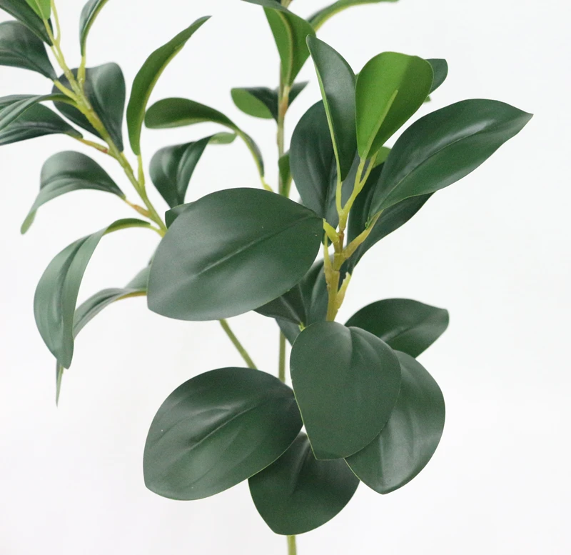 JAROWN Artificial Real Touch Plant Leaf Simulation Green Tree Branch Nordic Style Home Decor Accessories Wedding Decor Flower (17)
