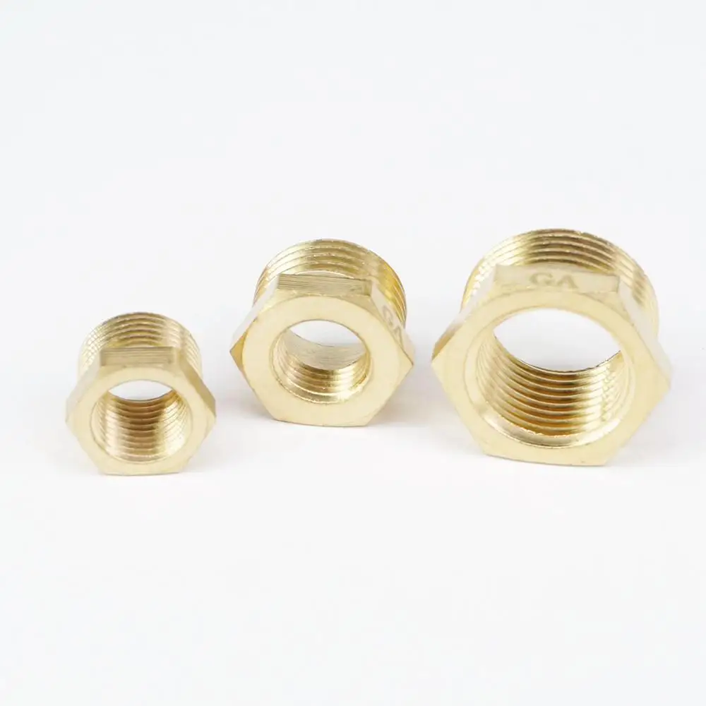 1/8 &quot1/4&quot 3/8 &quot1/2&quot 3/4 &quotЖенский Мужской Латунный редуктор переходник фитинг газ