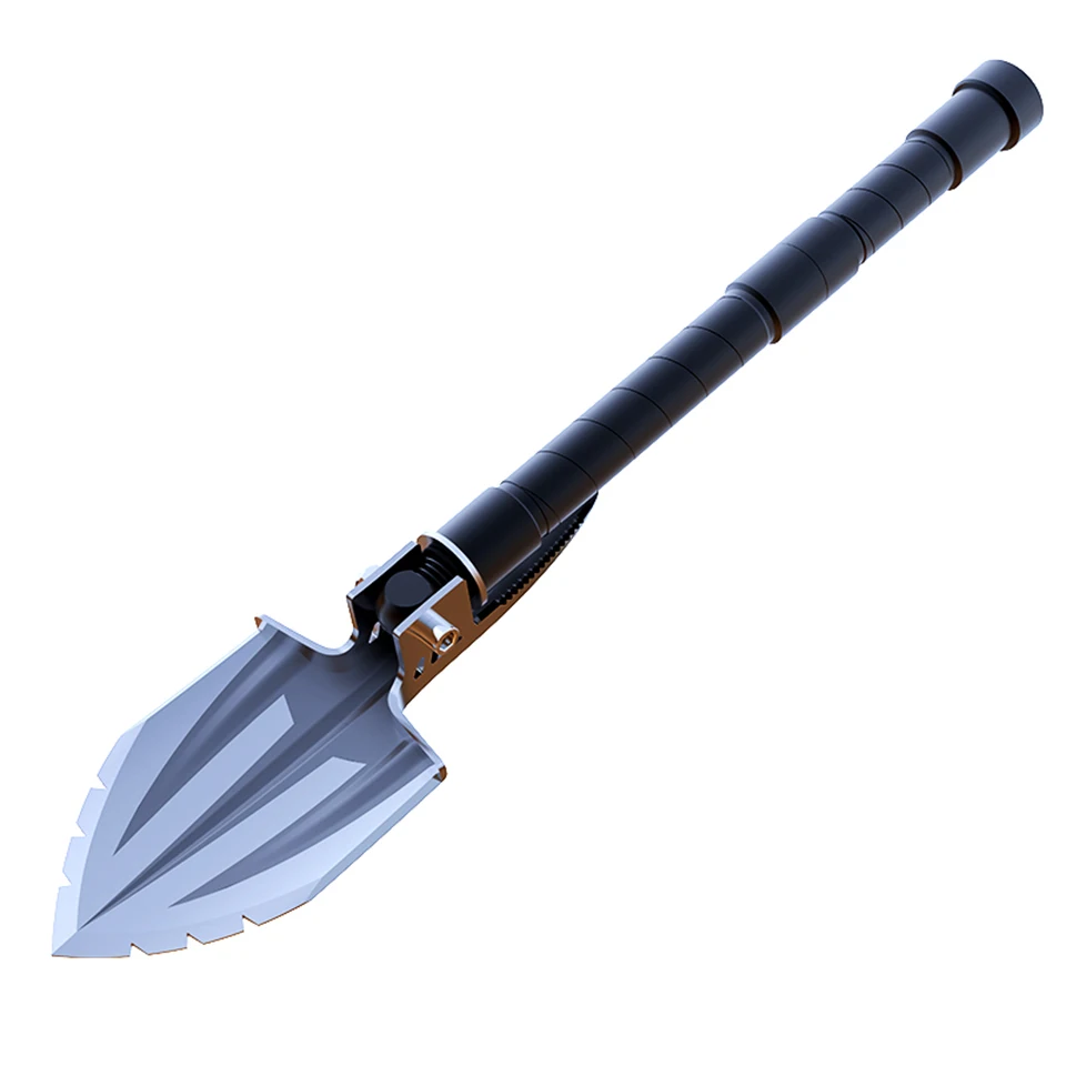 

Multi-function Camping Shovel Military Portable Folding Spade Trowel Dibble Pick Emergency Garden Outdoor Survival Tools EI33