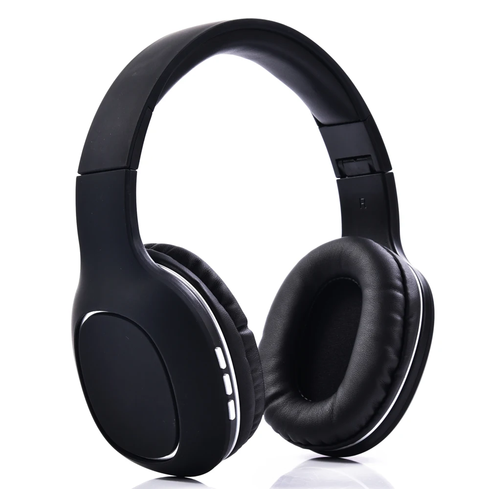 

NVAHVA Folding Bluetooth Headset Wireless Headphone For Phones PC TV Electronic Card MP3 Earphone with Hands-free MIC AUX Cable