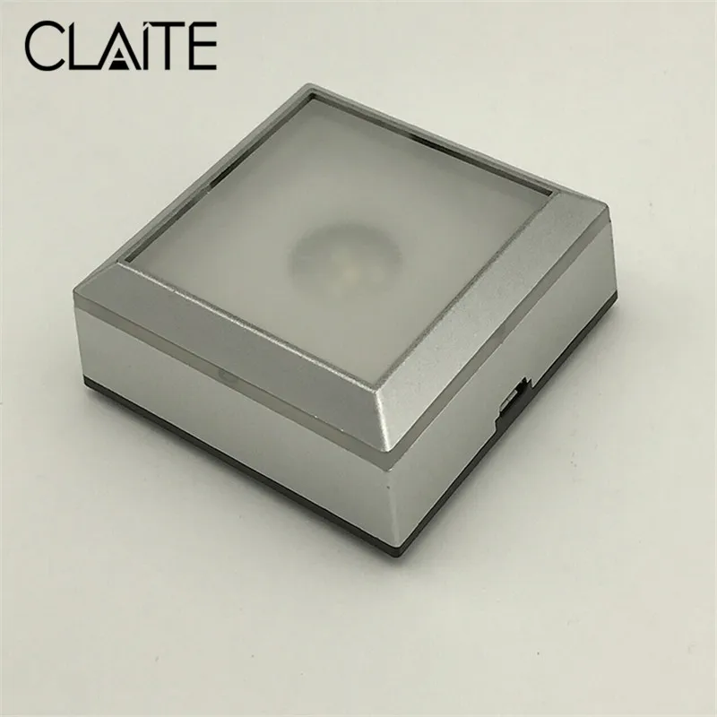 

CLAITE Colorful 3D Crystal Display Crafts Lamp Base 4 LEDs Luminous Base Light 3D USB Night Lamp Bases For Crystal Display