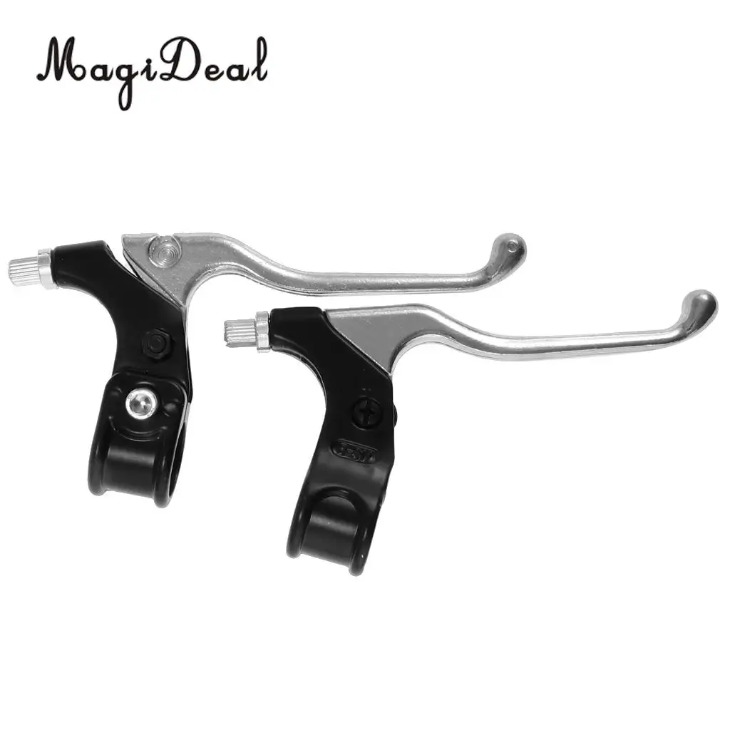 Brake Aluminum Alloy V-brake Disc Brakes Lever Mountain Bike Bicycle Brake Handle Handbrake Crank Black
