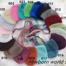 Детская шляпа, новорожденные фотографии реквизит шляпа, мохеровая шапочка