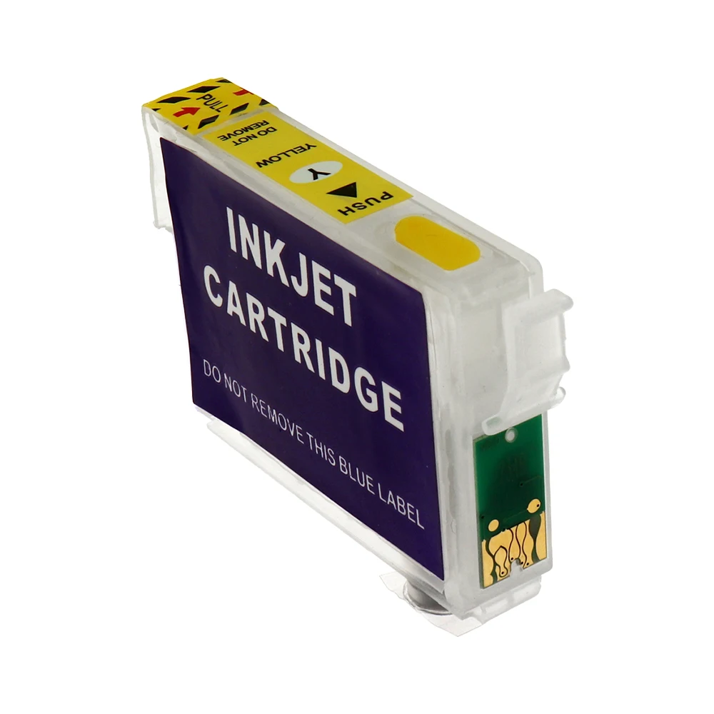 Многоразовый картридж T1281 T1282 T1283 T1284 для принтера Epson Stylus S22 SX125 SX420W SX425W SX235W SX130 с