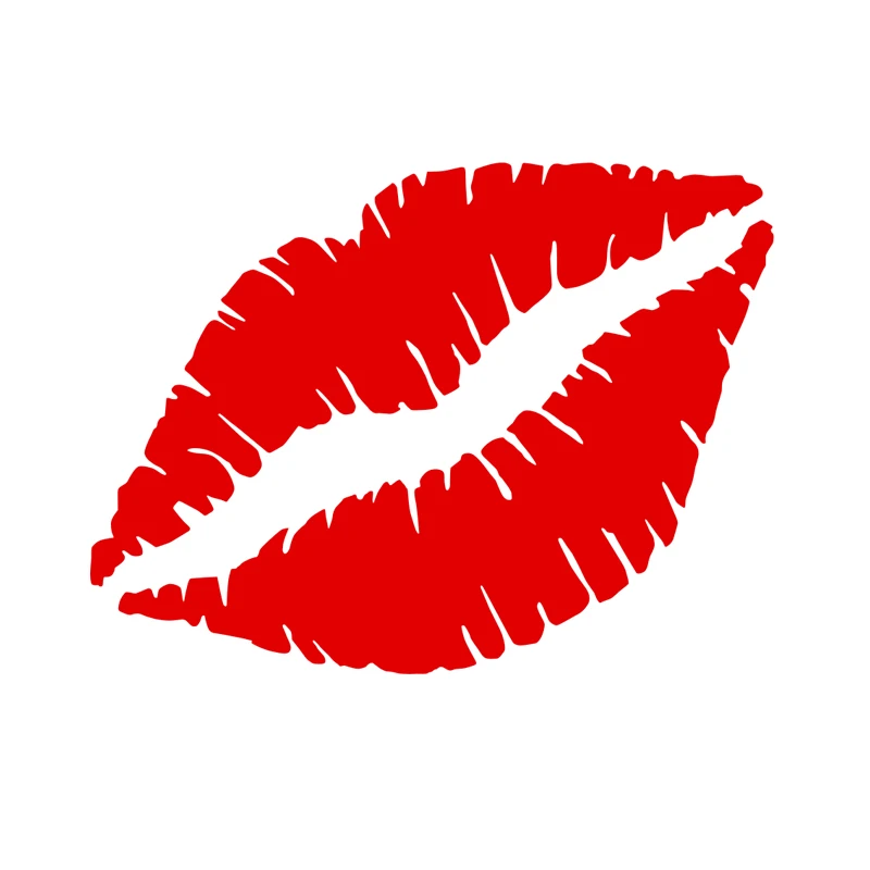 Kiss Lips Vinyl Wall Decal Sticker 4 Sizes & 20 Colours Availablein