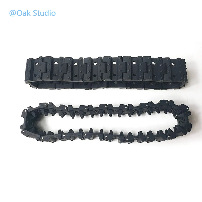 40 pièces chenilles caoutchouc 23x30mm pour tank RC robot