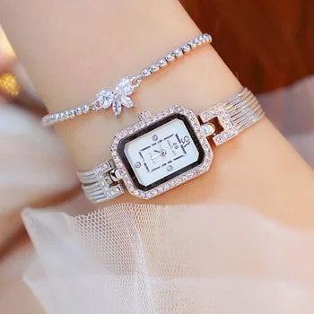 

Luxury Women Watches Diamond Famous Brand Elegant Dress Quartz Watches Ladies Rhinestone Wristwatch Relogios Femininos ZEK070