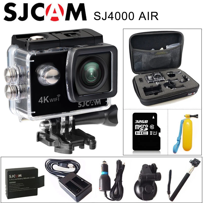 Original SJCAM SJ4000 AIR 4K Action Camera Full HD Allwinner 4K 30fps WIFI 2.0
