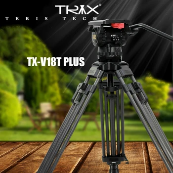 

TERIS V18T 70" 18kg Professional Carbon Video Tripod kit 100mm Fluid Head for RED Scarlet Epic FS700 ALEXA mini