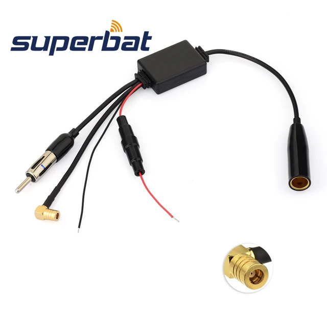 Superbat FM/AM to DAB/DAB+ Car Radio Aerial Antenna Converter Signal