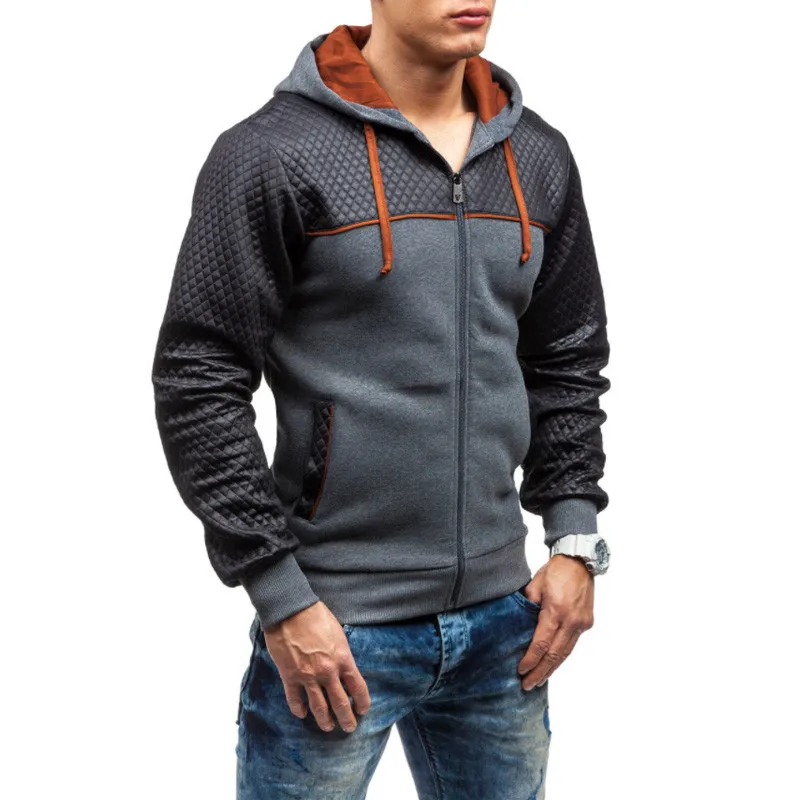 2018 New Mens Hoodies and Sweatshirts Zipper Hooded Sweatshirts Male Clothing Fashion Military Hoody For Men Fleece Hoodies XXL