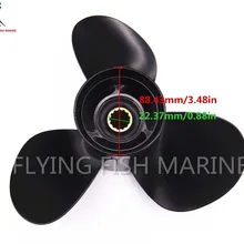 Подвесные лодочные моторы 11 1 8 х 13 г Алюминий пропеллеры 11 1 8x13-G для Suzuki DF40 DF50 DF60 DT40 DT50 DT60