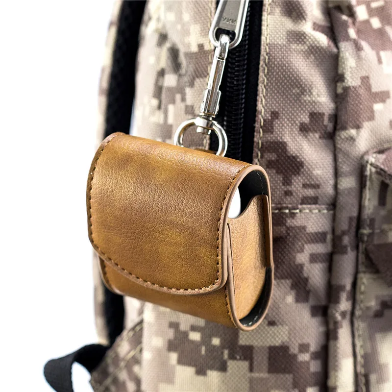 

Hot Retro Bluetooth Draadloze Oortelefoon Case Voor AirPods Beschermhoes Accessoires Voor AirPods 2nd Karabijnhaak Opladen Doos