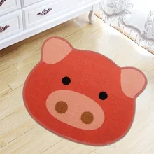 Ковер с рисунком для кухни моющийся коврик черного цвета розовые Коврики для спальни мусульманский молитвенный коврик ковер для лестниц