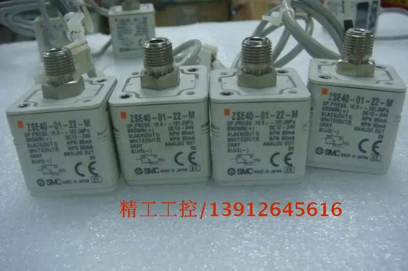 

[SA] SMC original negative pressure gauge ZSE40-01-22-M pressure sensor real map --2pcs/lot