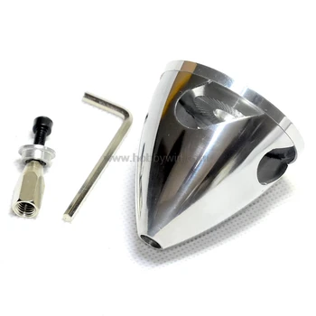 

4 slot Aluminum Spinner 76mm /3in for nitro glow engine 4-blade propeller RC fuel power model Airplane spare parts