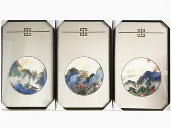 

Handmade 100% Mulberry Silk Finished Suzhou Embroidery Quality Goods ,