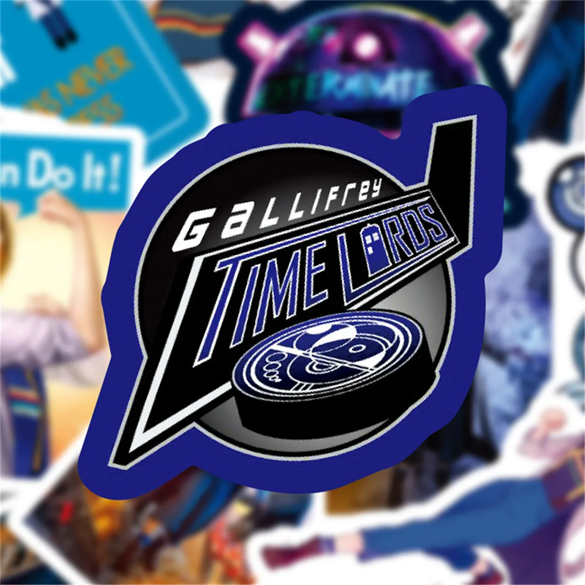 2019 New Doctor Who Stickers Sets Anime Sticker Lot For Laptop Bicycle Phone GuitarCartoon Stickers Pack
