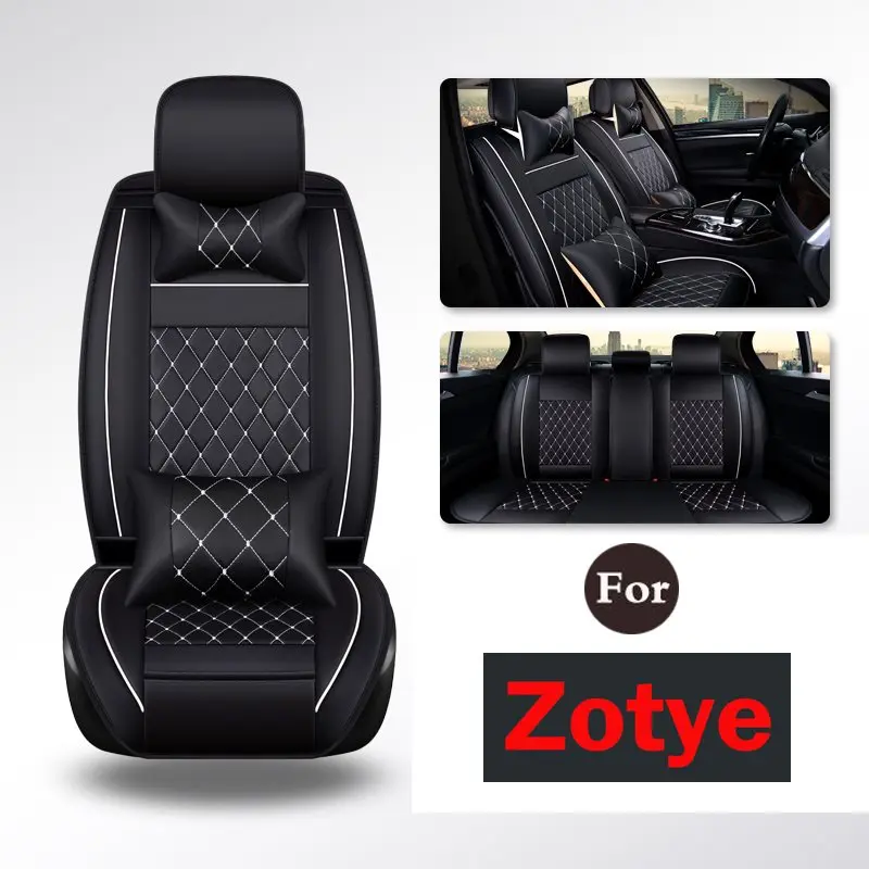 Подушки сиденья автомобиля ПУ кожа салона Мат протектор для Zotye Z100 Z300 Z500 2008 T200 T600 x5