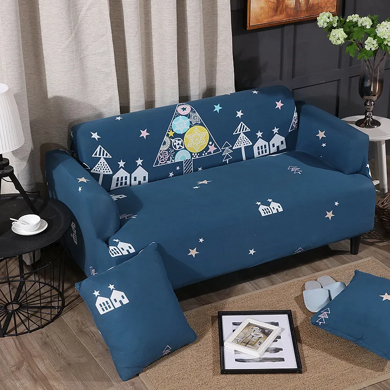 WLIARLEO Europe Sofa Cover Couch Slipcover Strench Elastic fabric cover sofa shaped double seat