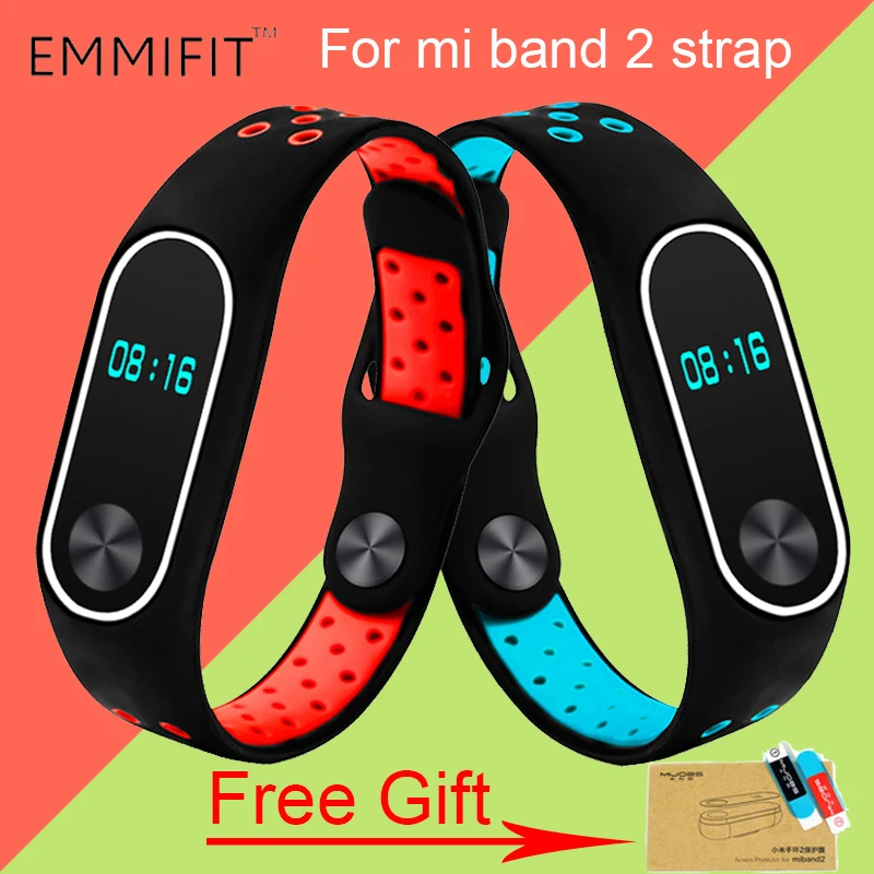 Ремешок для Xiaomi Mi Band 2 Цветной силиконовый сменный Браслет 2|mi band strap|for mi bandmi bracelet
