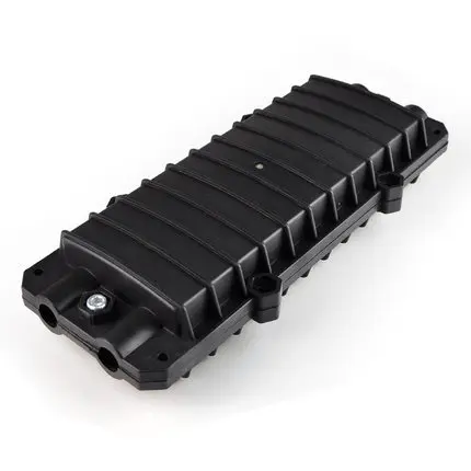 

2pcs 12 Core Optical Fiber Splice Box-2 in and 2 out-Waterproof small D type Optical Fiber Joint Box