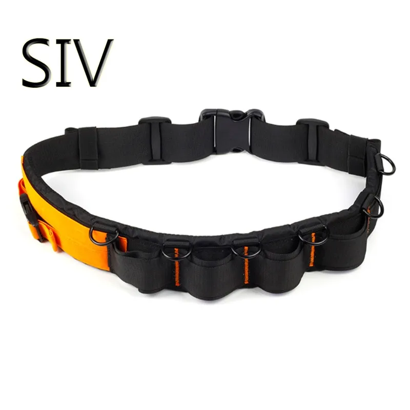 

SIV Camera Strap Adjustable Padded Camera Waist Belt Lens Bag Holder Case Pouch Holder Pack Strap