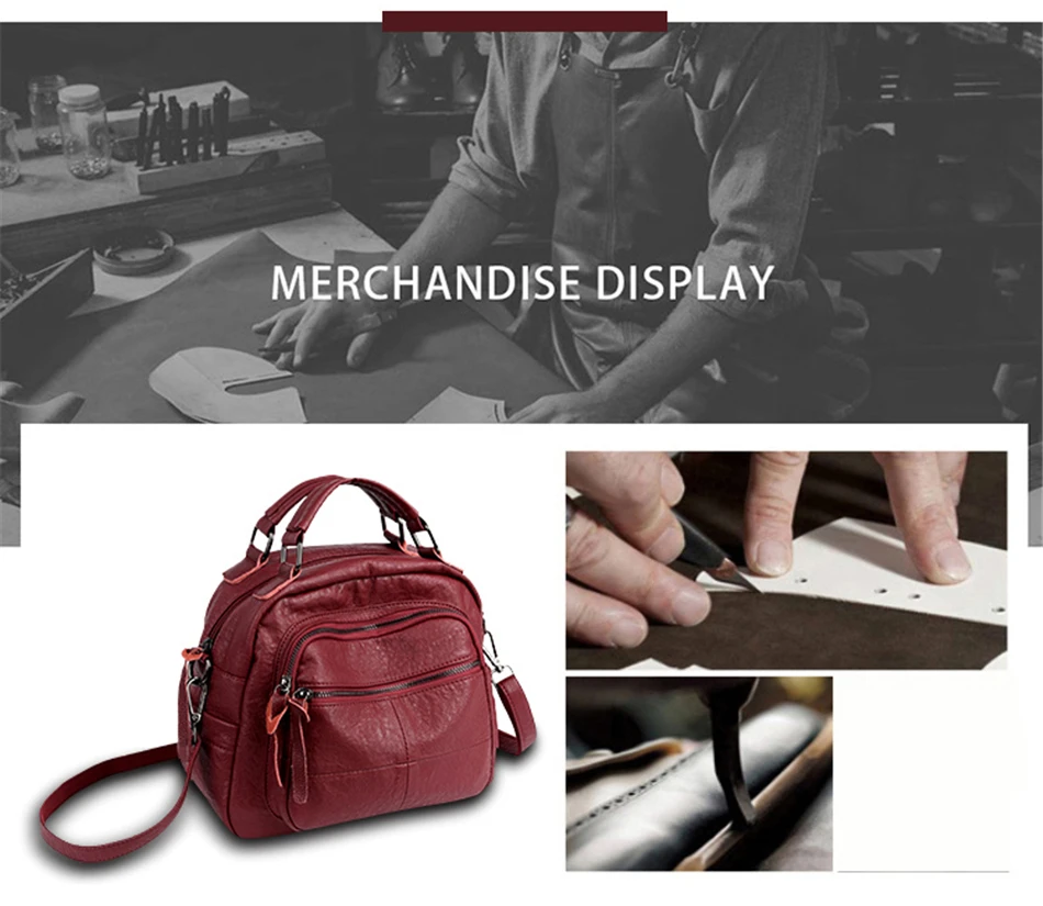 leather bags women