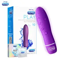 Durex Вибраторы один Скорость виброяйцо взрослые продукты G-Spot клитора дилдо для стимуляции интимные игрушки для женщин Интимные Товары
