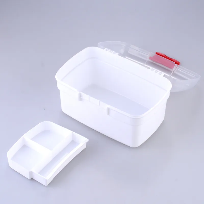 Портативный многослойный аварийный набор, пластиковая аптечка для выживания в путешествии, водонепроницаемая Больничная домашняя медицина