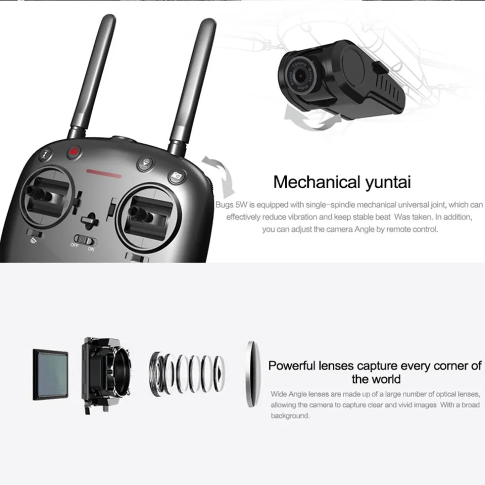 B5W MJX bugs 5 W GPS FPV бесщеточный двигатель Квадрокоптер с регулируемой 5G wifi 1080 P камера