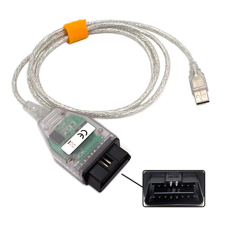 Новинка для BMW INPA K can inpa FT232RL чип k dcan USB OBD2 интерфейс INPA Ediabas для BMW с 20PIN до 16PIN Лучшая Скидка