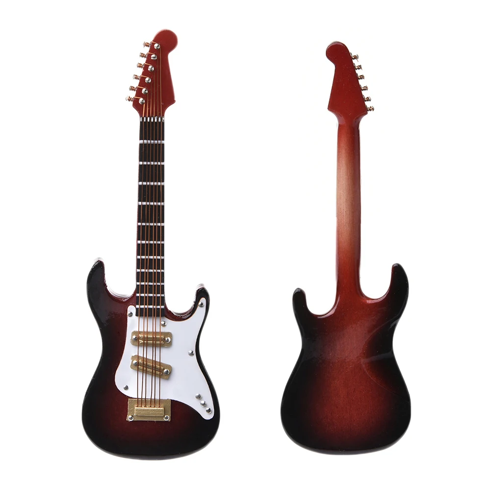 High end Mini Instrument Exquisite Guitar Desktop Decor