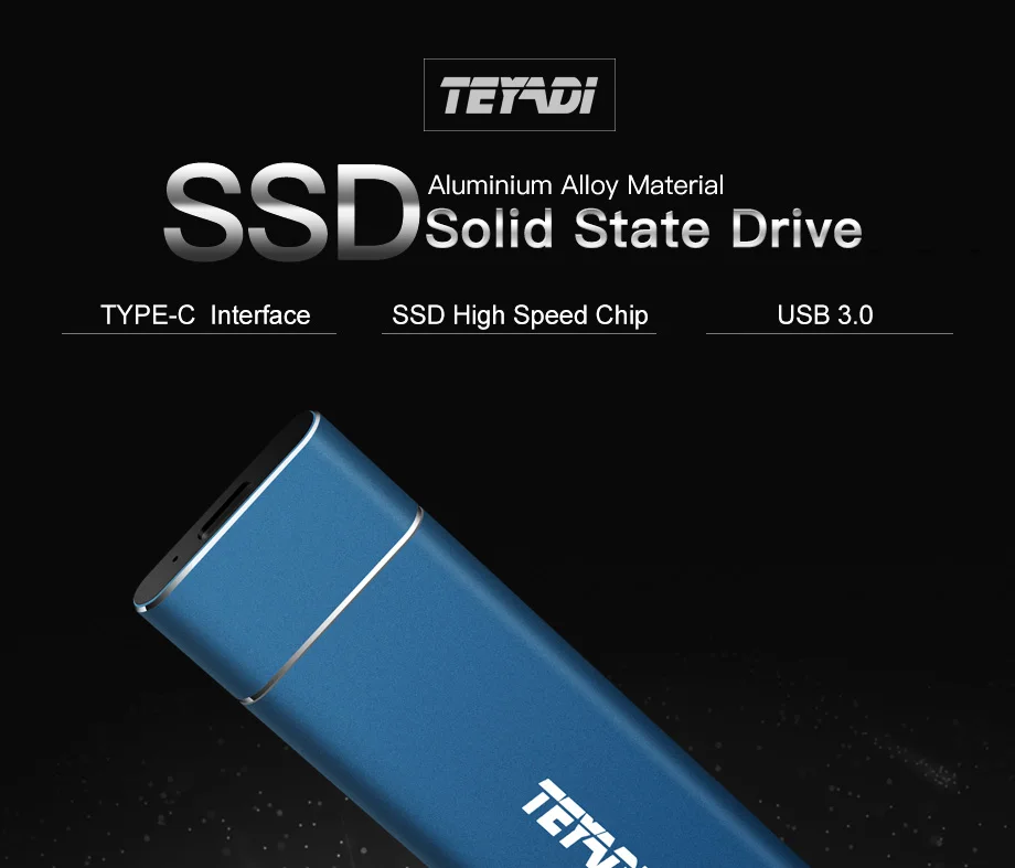 TEYADI E206 Портативный твердотельный накопитель 128 ГБ 256 Гб SSD, USB 3,1 Gen 2 Внешний SSD, M.2 чип, для Android телефонов/ПК/Macbook/Linux