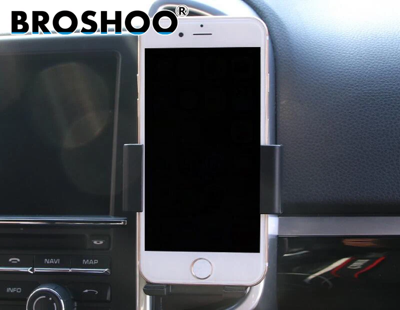 BROSHOO автомобиля воздуховыпускное отверстие стрейч держатель для мобильного телефона Iphone/MP3/MP4/samsung/htc авто-Стайлинг автомобиля аксессуары