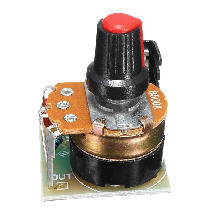 220V 500W Dimming Regulator Temperature Control Speed Governor Variable