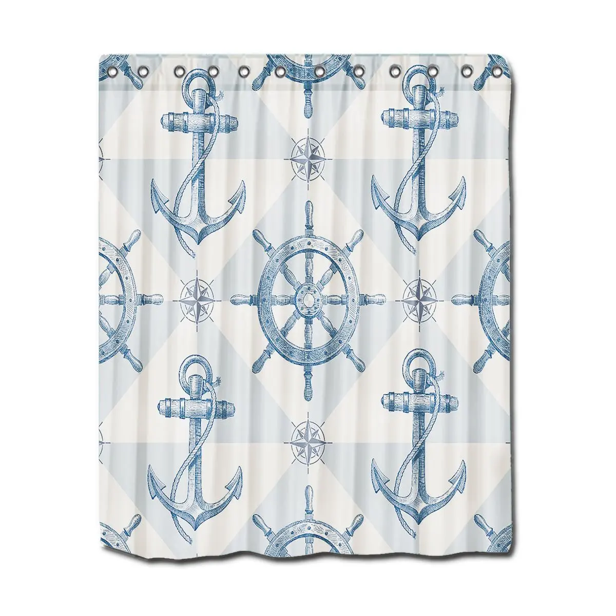 Buy YYT Shower Curtains Nautical Anchor Sailing Ships