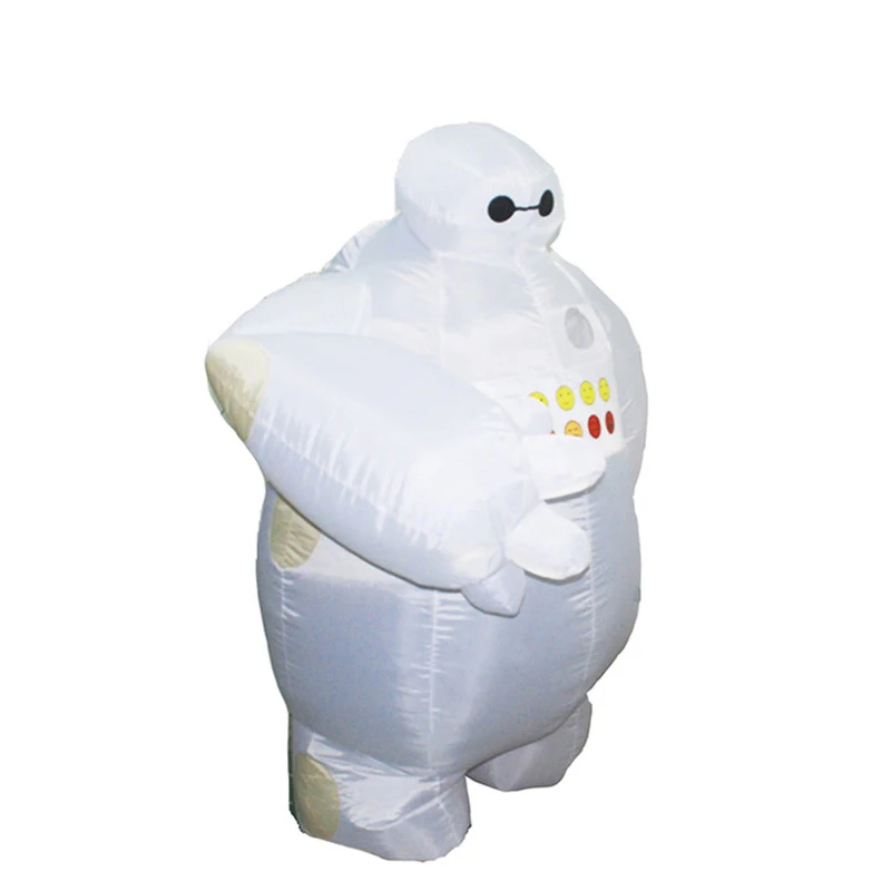 Baymax надувной костюм для взрослых костюмы на Хэллоуин женщин и мужчин большой
