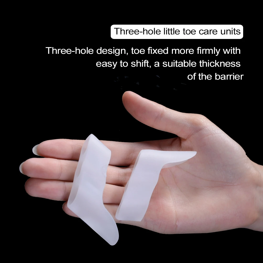 6Pcs Silicone Toe Straightener Protector Hallux Valgus Corrector Orthopedic Toe Separator Pedicure Feet Care Massage D1254