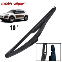 Erick limpador traseiro 10 polegadas, lâmina de limpador para citroen c4 cactus 2014 2015 2016 2017 2018 2019 janela traseira do pára-brisa