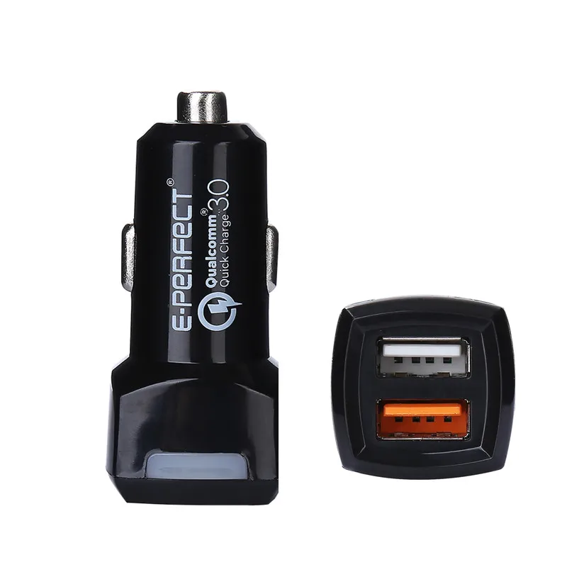 Universal Mini Car Fast Charger For Qualcomm Quick 3.0