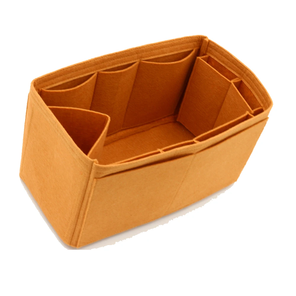 سبيدي 25 30 35 ورأى القماش إدراج مقسم حقيبة ماكياج اليد مقسم حقيبة السفر الداخلية محفظة المحمولة التجميل أكياس أبدا كامل