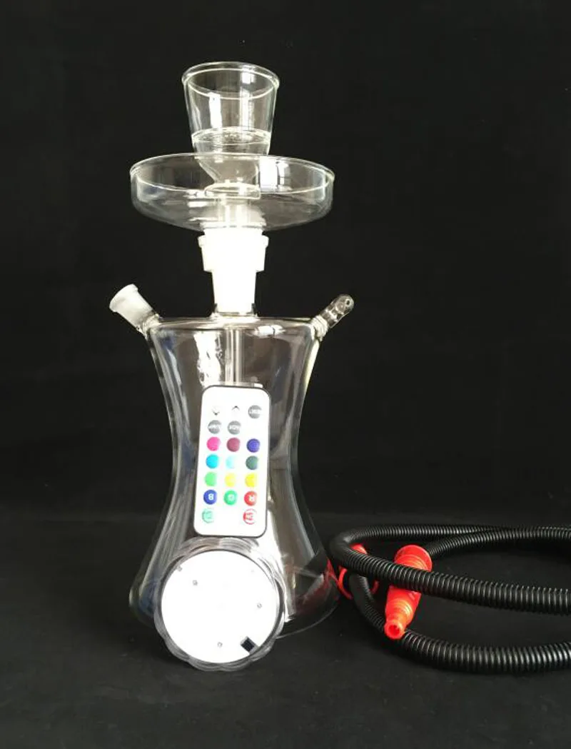 2016 new design glass hookah , small grace glass shisha hand blown