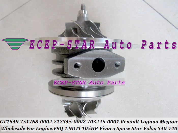 GT1549S 751768 751768-5004S 717345-0002 703245-5001S Renault Laguna Megane Scenic Trafic II Opel Movano A Vivaro For Space Star Volvo S40 V40 F9Q 1.9L DTI 105HP (1)