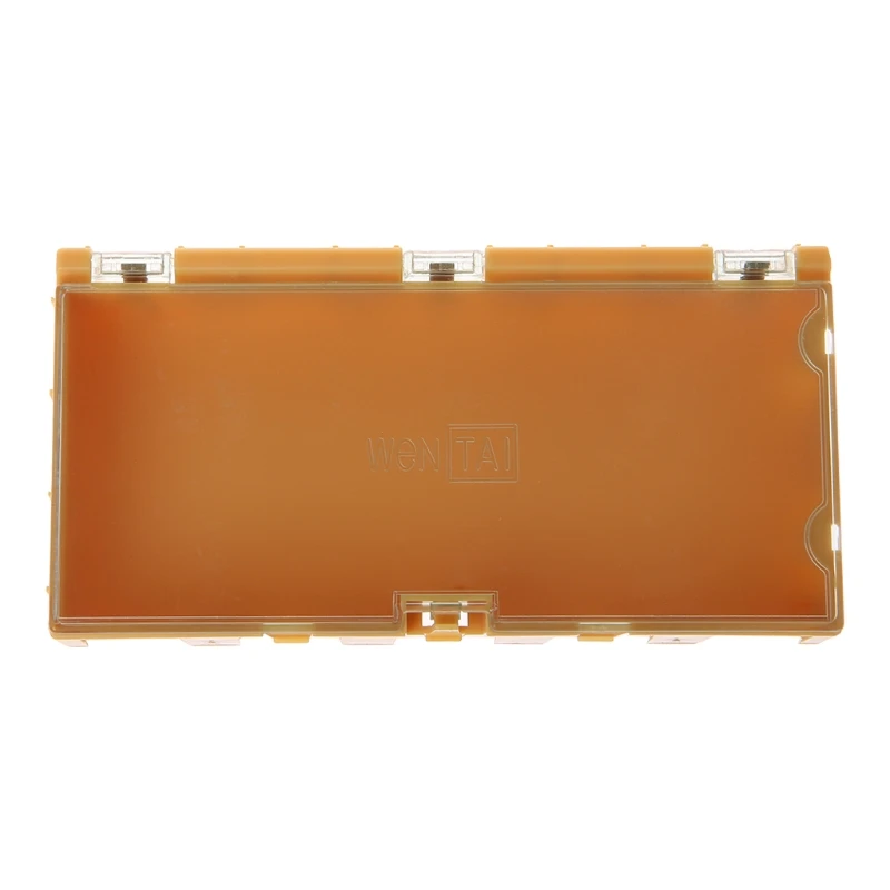 Мини SMD SMT электронная коробка IC электронные компоненты Ящики для хранения 125x63x21mm# Sep.08
