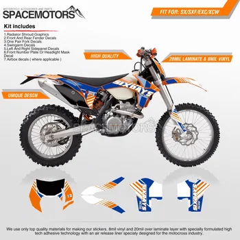 

MX 3M 28mil skin graphics sticker wrap kit FOR Freeride EXC SX SX-F W XC-W F W 250 450 426 2003 - 2018 motocross